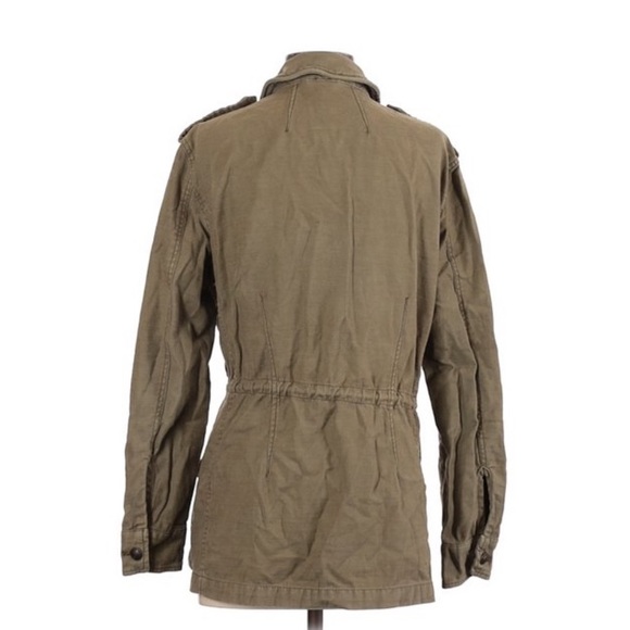 Free People Jacket  Not Your Brothers Surplus Olive (Green) - Picture 8 of 15